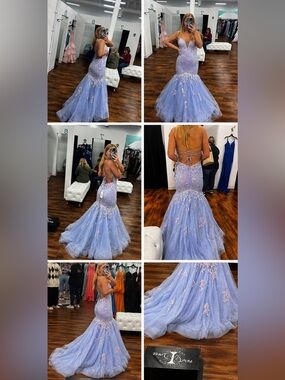Lavender Mermaid Prom dress